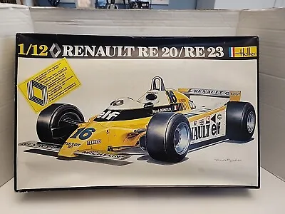 Renault Re 20 / Re 23 Heller 1:12 Kit F1 Formula 1 Grand Prix  *sealed Bags* • $134.99