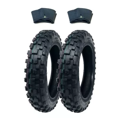 SET OF TWO Tires 2.50-10 With Inner Tubes TR4 For Yamaha PW50 Or Honda CRF50F • $68.90