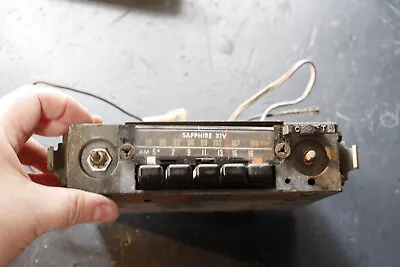 Vintage VW Beetle Sapphire XIV AM FM Radio Car Stereo Volkswagen Bug UNTESTED • $35