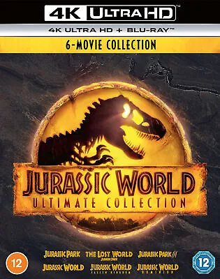 Jurassic World: Ultimate 6-Movie Collection [12] 4K UHD Box Set • £49.99