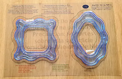 Creative Memories Custom Cutting System Wavy Frames Patterns X 2  Preowned • £13