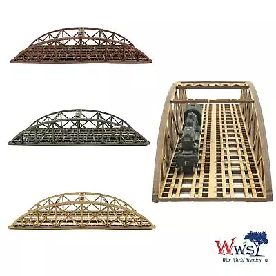 Track N Gauge Bridge MDF Railway Bowstring Camelback Girder 200mm WWScenics • £9.34