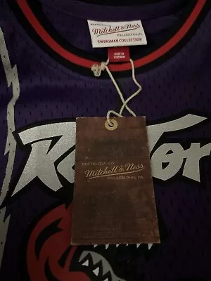 NWT  1998-99 Toronto Raptors Vince Carter Mitchell & Ness  Jersey Men’s Youth XL • $70