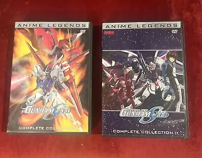 Bandai Mobile Suit Gundam Seed  Complete Collection 1 & 2  Anime Legends DVD Set • $150