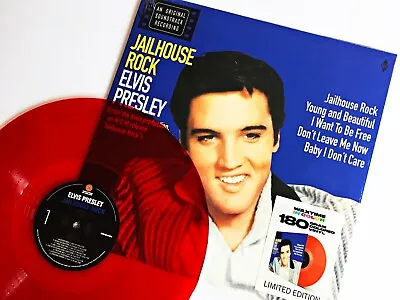 Elvis Presley - Jailhouse Rock Red Vinyl Lp Limited Shrink Nmint • $45