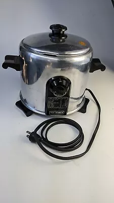 Vintage Saladmaster Electric Deep Fryer FF5 Good Working Condition Pre-owned  • $98.87