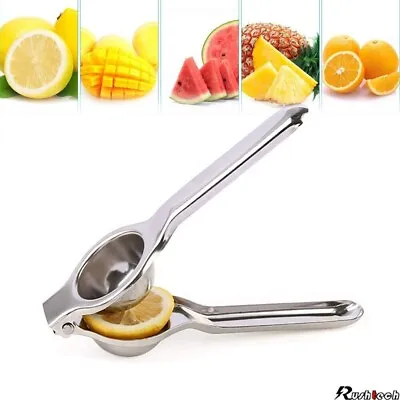 Lemon Orange Lime Squeezer Press Manual Juicer Stainless Steel Kitchen Bar Tool • $6.99
