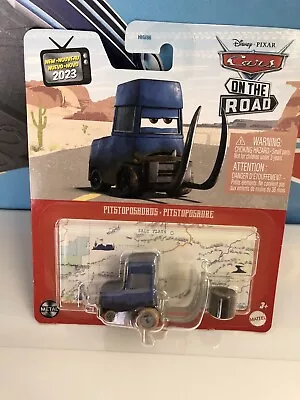 Disney Pixar Cars On The Road Pitstoposaurus Diecast Dinosaur Vehice Mattel • $5