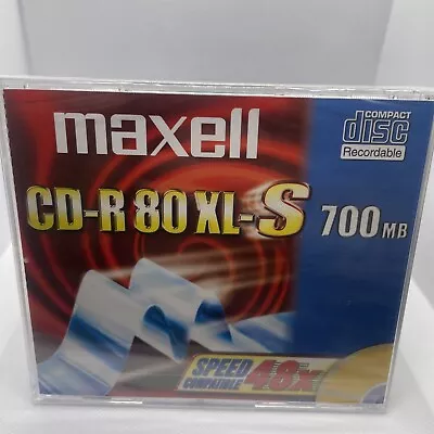 Bnib Maxell Cd-r 80 Xl-s 700 Mb 9 Pack Recordable Compact Disc • £4.99