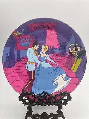 Vintage Disney Cinderella Melamine Child's Plate 8” PMC • $16.99