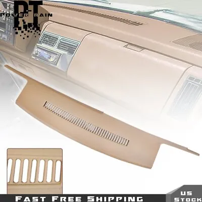 Molded Dash Cover Overlay For 1988-1994 Chevy GMC Truck C1500 K1500 Beige • $61.13