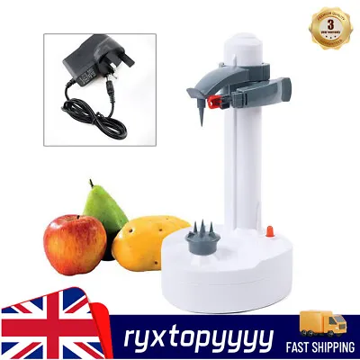 Electric Vegetable Fruit Potato Peeler Automatic Rotate Skin Peeling Machine UK • £25