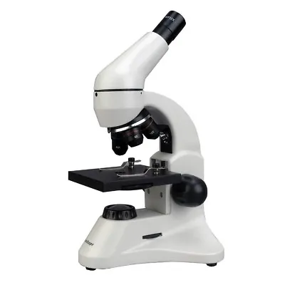 AmScope 40X-800X Dual Light Student Compound Microscope With Batteries And Slide • $81.99