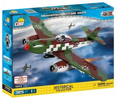 COBI 5543 Messerschmitt Me-262a Jet Bricks Blocks 315 Very Rar ! • $303.48