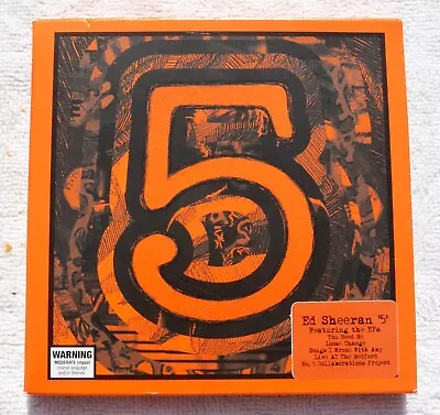 Ed Sheeran '5'  - 5 CD Box Set M-/NM Cond 2010/15 - NOTE: 1 CD Is Missing • $20