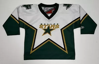 VINTAGE Dallas STARS PRO PLAYER Size Toddler  Hockey Jersey No Tag 15x17 Inches • $49.99