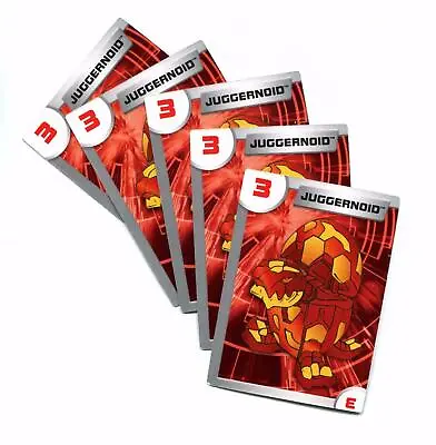 $2.51 • Buy Bakugan Battle Brawlers #3 Juggernoid Trading Cards (5 Cards)