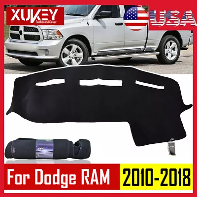 FOR 2010-2018 Dodge RAM 1500 2500 3500 Pickup Truck Dash Cover Mat Dashboard Pad • $16.99