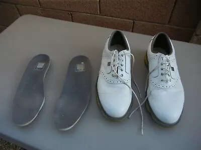 FootJoy FJ DRYJOYS TOUR Golf Shoes Size 13 M 53673 White • $19.75