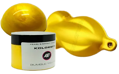 KOLOREFX Bumble Yellow Pearl Mica Powder  Resin Art Lemon / Epoxy Dye Pigment / • $16.99