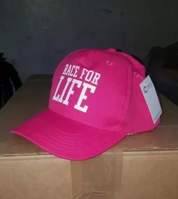 2 Brand New Race For Life Pink Limited Edition Baseball Caps • £9.99