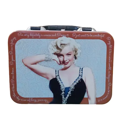 Marilyn Monroe Tin Tote Vandor • $11.99