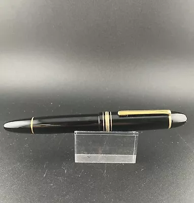 Montblanc Meisterstück No. 149 Fountain Pen Broad Oblique 14k Nib Serviced • $575