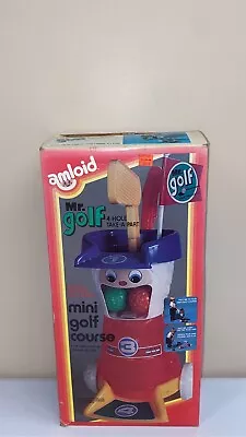 1980s Vintage Toy Mr. Golf 4 Hole Take-A-Part Mini Golf Course AMLOID - Sealed • $71.28