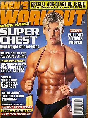 MEN'S WORKOUT SEPTEMBER 1998 Magazine - Body Building Muscle Fitness Health. • $34.95