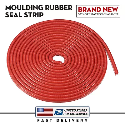 20FEET U-Channel Edge TrimRubber U Weather StrippingRed Edge TrimCrashproof • $11.99