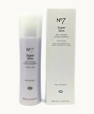£4.99 • Buy Boots No7 Super Slim Anti-cellulite Contouring Balm - Slims And Smoothes - 200ml