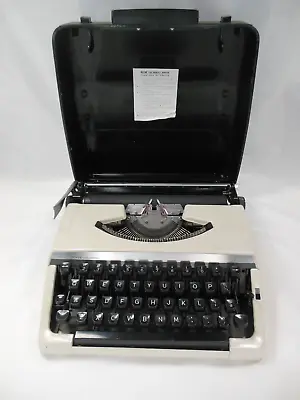 Vintage Sears Portable Manual Typewriter Model 268.52100 WORKING *SEE VIDEO* • $74.99