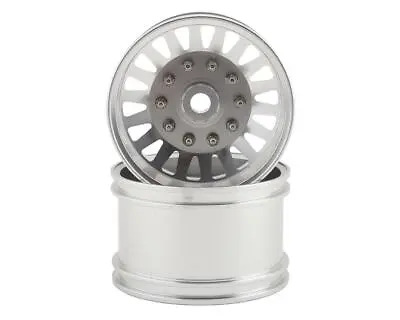 RC4WD Super Single 1.7 Rear Semi Truck Wheel (Silver) (2) [RC4ZW0290] • $56.99