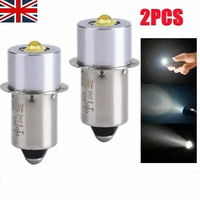 Model LED Bulb Ultra Bright Maglite Conversion Upgrade 3 To 6 C D Cell 350 Lumen • £4.79