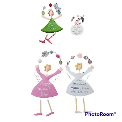 $11.04 • Buy Choice Of Sandra Magsamen Wall Art Plaque Ornament Christmas Snowman Mothers Day