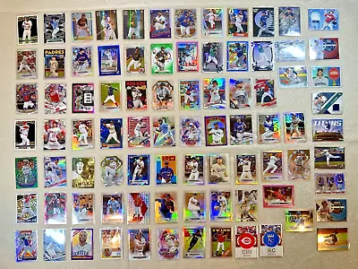 (85x) Baseball Refractor Prizm Holo Patch Lot! (25x) Top RCs & (60x) Stars Vets • $84.99