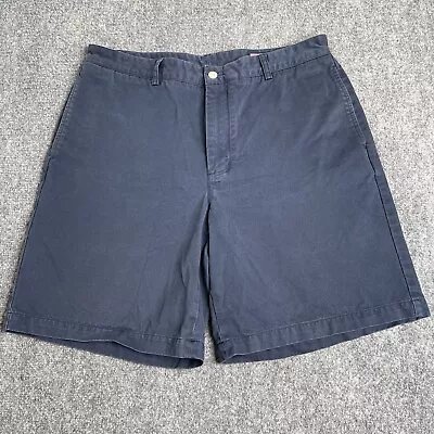 Vineyard Vines Shorts Mens Size 33 Navy Blue Cotton Casual Golf • $14.99