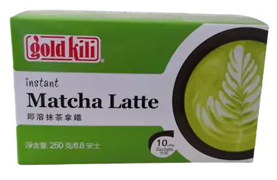 Gold Kili Instant Matcha Latte / 10 Satches X 25g • £7.99
