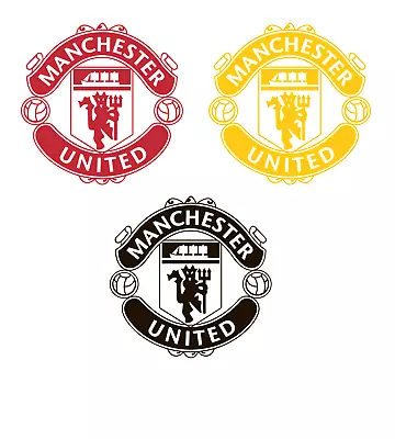 Manchester United  Football Club Logo Decal Sticker • $9.99