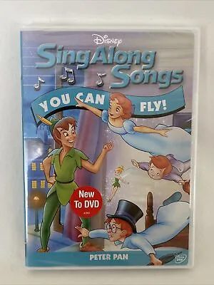 $14.99 • Buy Disney Sing Along Songs PETER PAN YOU CAN FLY! DVD NEW SEALED!