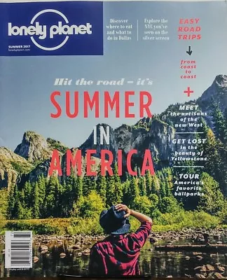 Lonely Planet Summer 2017 Hit The Road It's Summer In America FREE SHIPPING Sb • £10.42