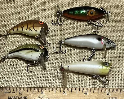Group Lot Of Vintage Fishing Lures • $3.74