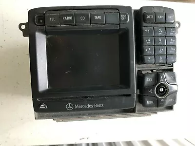 2000 MERCEDES S500 S600 S55 RADIO GPS NAVIGATION CD  Command Head Unit OEM (5) • $85.99