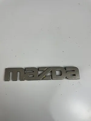 1990-1997 Mazda Miata Rear Bumper Or Finish Panel Emblem Badge Logo OEM • $22.49