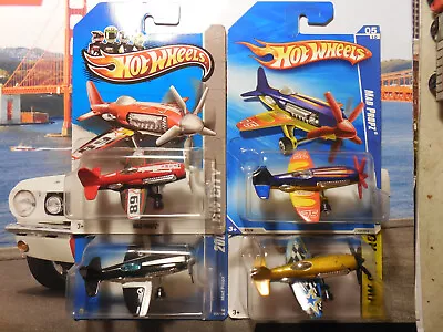 Hot Wheels Mad Propz Lot 4 AIRPLANE City RESCUE OFF-ROAD SKY SHOW ALL STARS RACI • $23.45