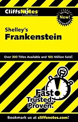 CliffsNotes On Shelley's Frankenstein (Cliffsnotes Literature Guides) • $4.74