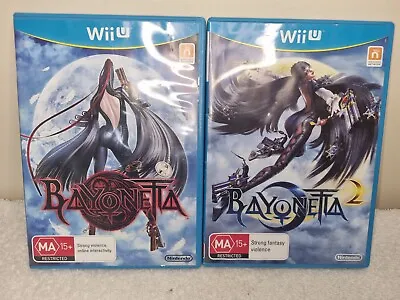Bayonetta 1 + 2 (Nintendo Wii U 2014) AUS PAL  • $40