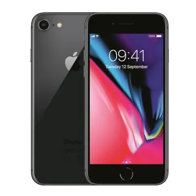 Apple IPhone 8 - 256GB - Space Grey (Unlocked) A1863 (CDMA + GSM) (AU Stock) • $209