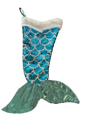 Mermaid Tail Christmas Stocking • $11.90