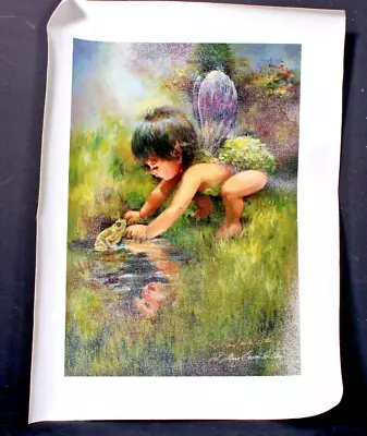 Canvas Copy Fairy Signed By Mary Baxter St Clair • $189